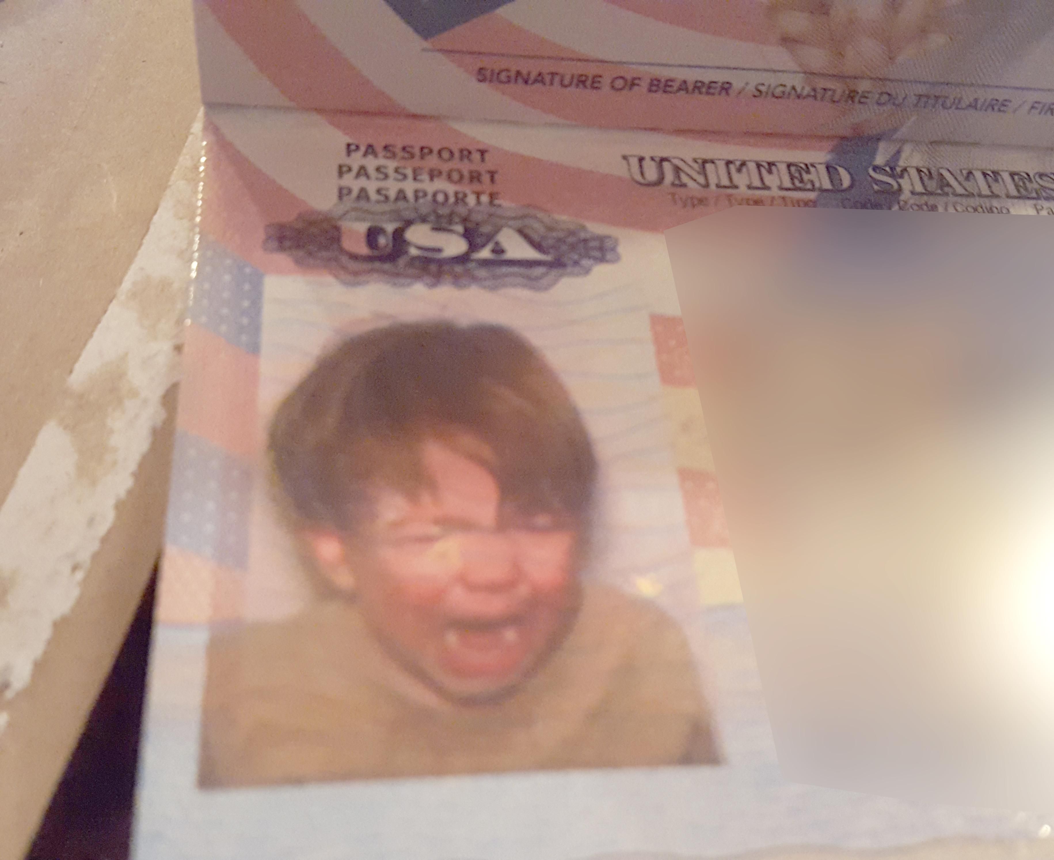 The State Department nailed my nephew's passport