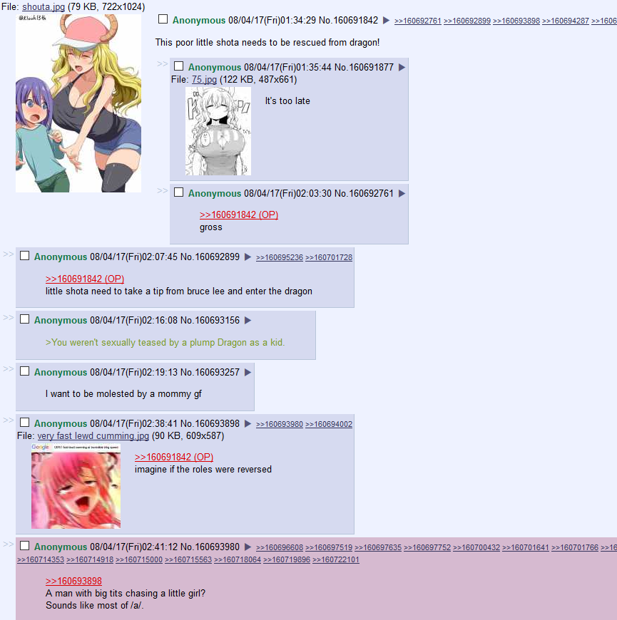 anon reverses the gender of maid dragon