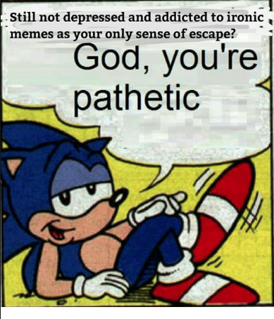 The truth from sanic himself