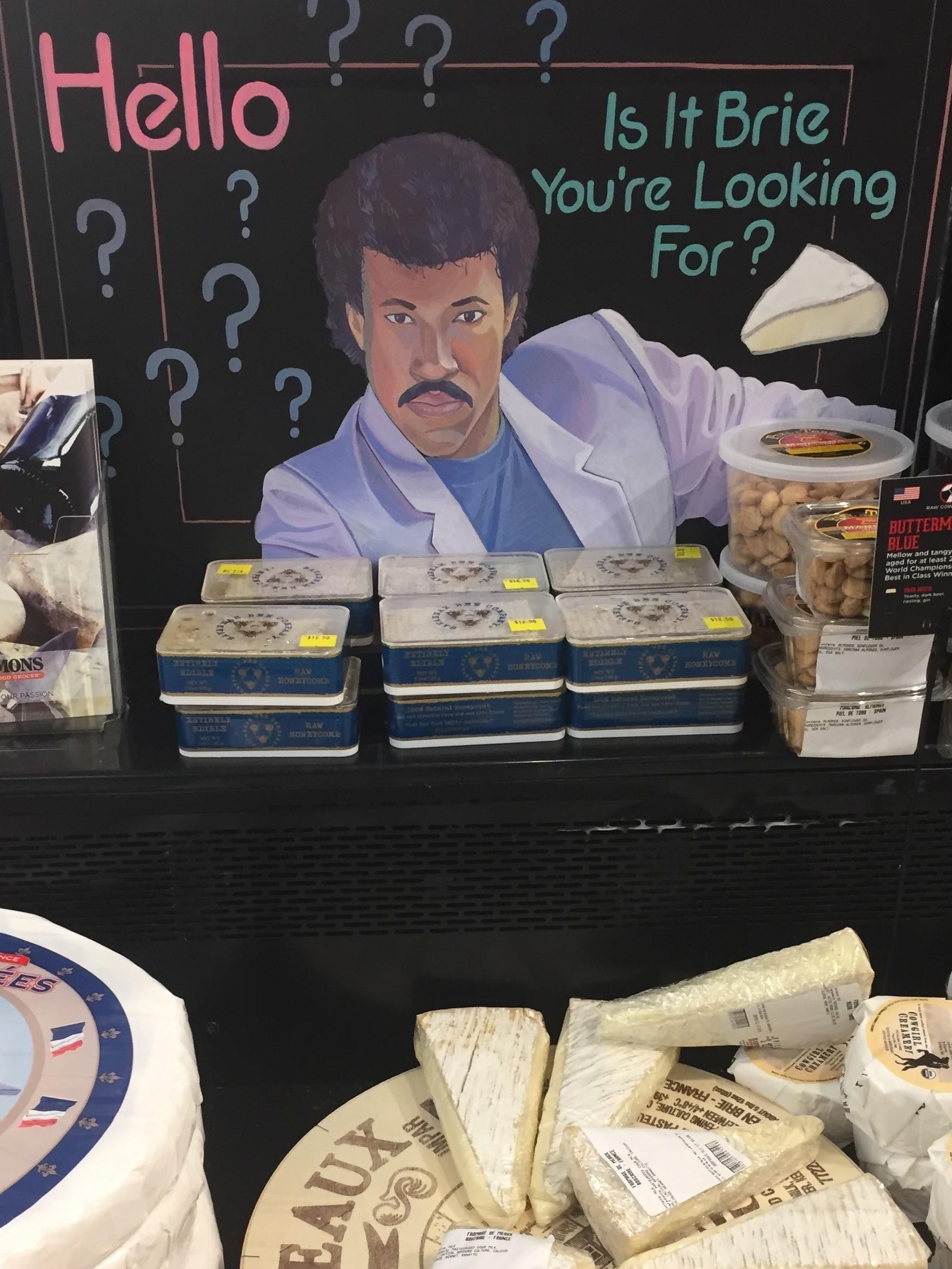 The internet escaped into my local grocery store