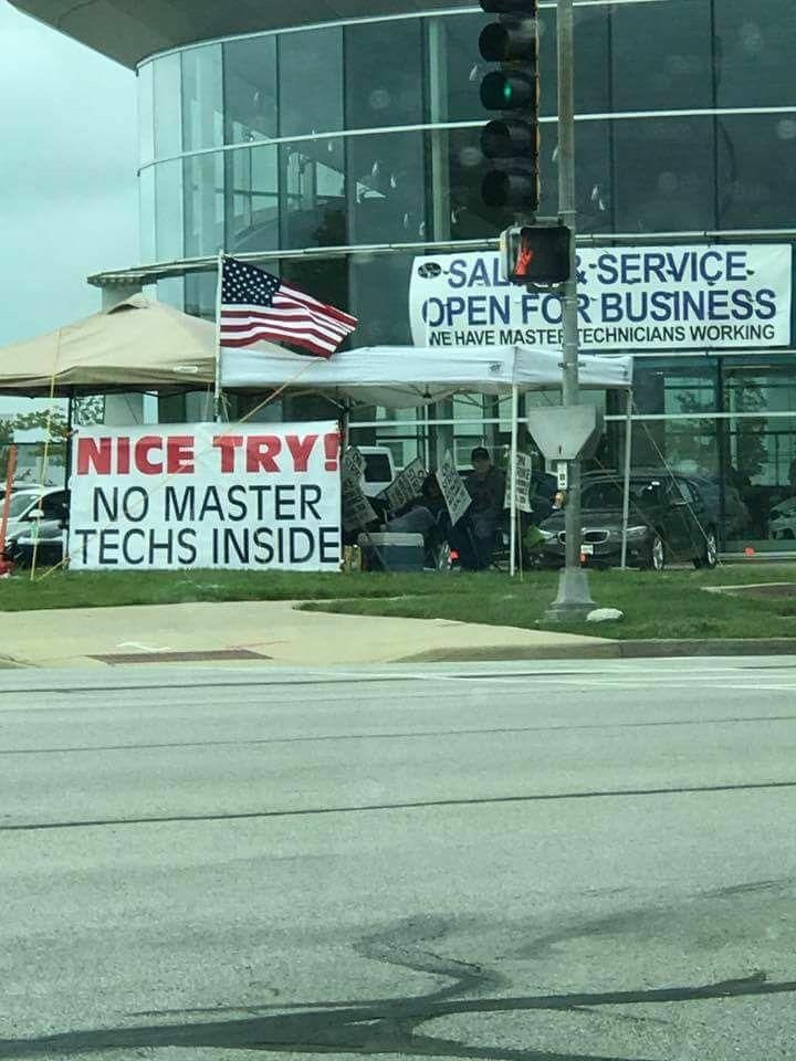 BMW dealership's labor dispute getting spicy