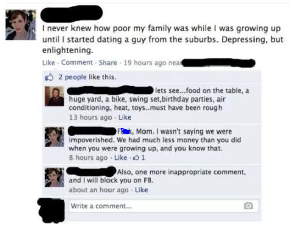 love these family facebook moments