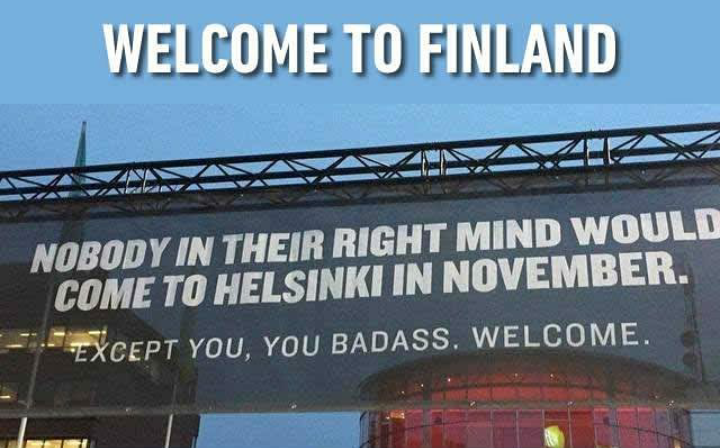 Wait, isn't Finland a mythical place.