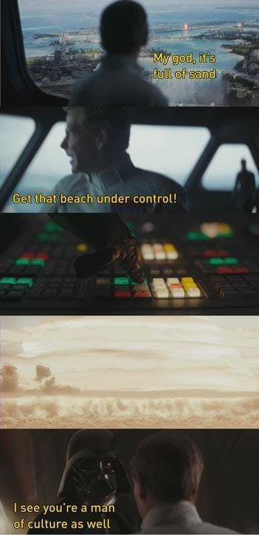 I hate sand, it's coarse and it gets everywhere