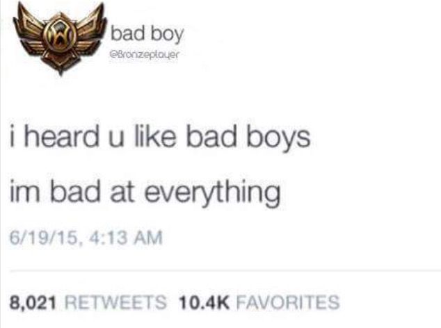 I'm bad to the bones