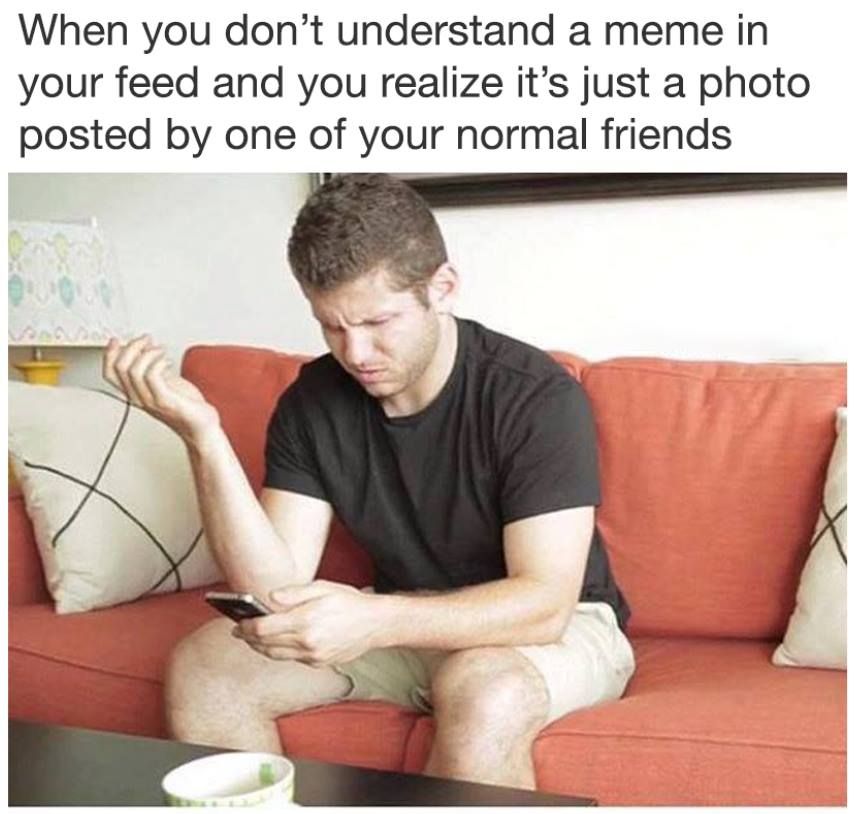 Forgot about these. People still do that, posting normal photos ?
