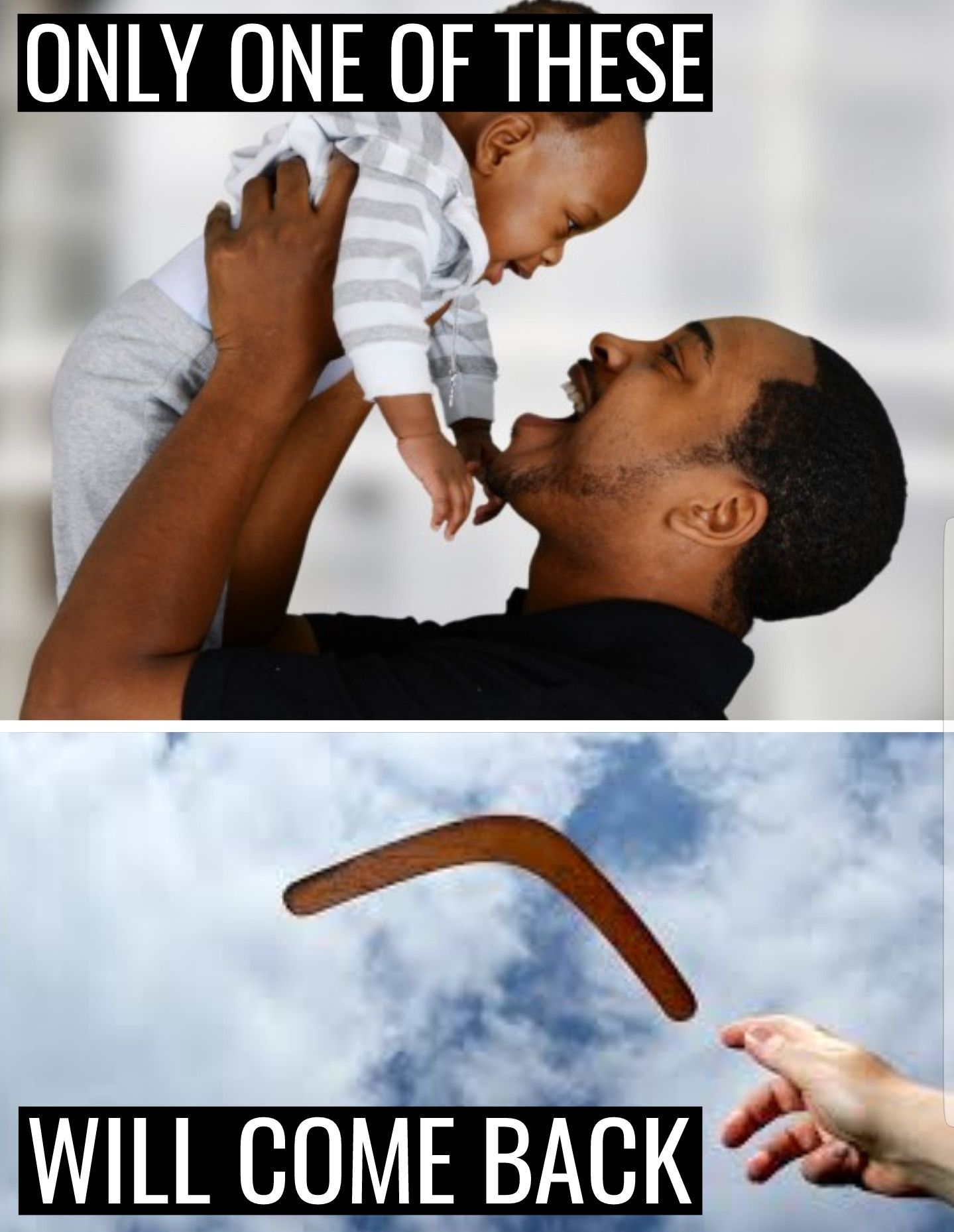 don't throw babies