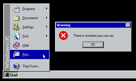 The OS shitposting continues