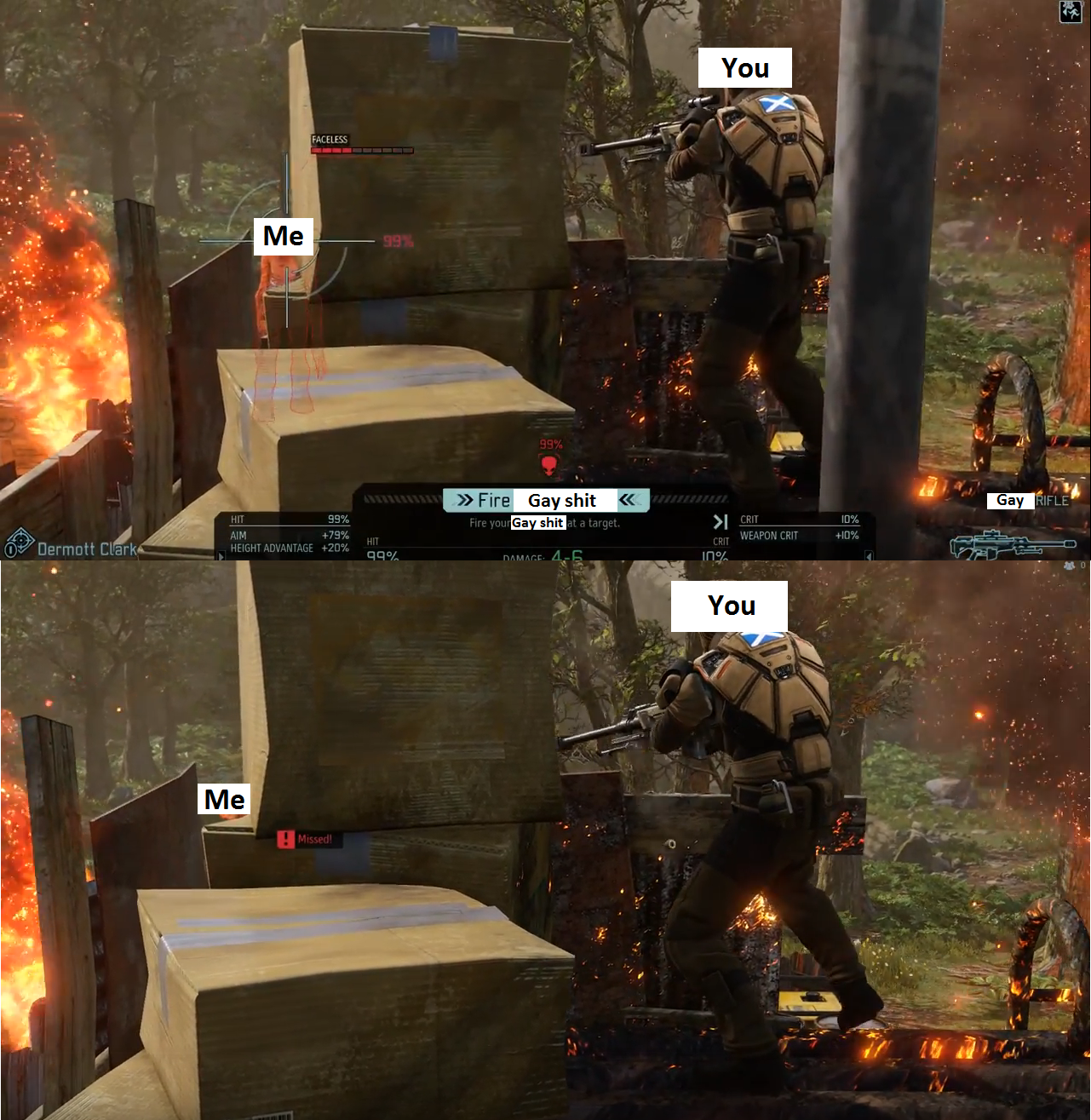When someone posts about traps.
