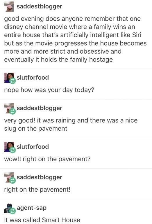 Not funny but funny somehow