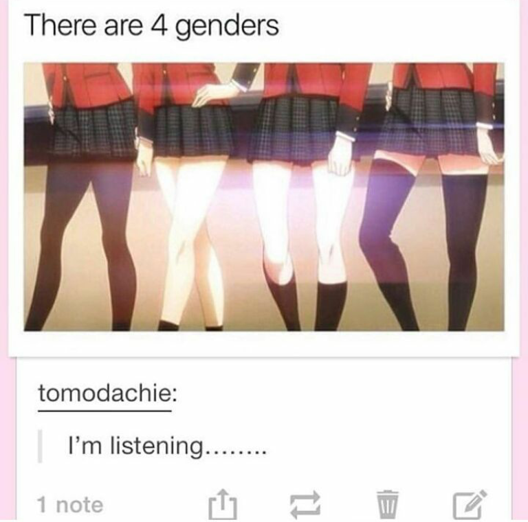 My gender is E X T R A T H I C C