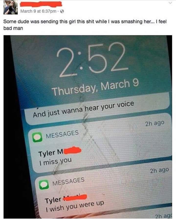 I miss you