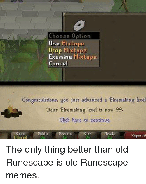 I thought firemaking would give me the lava cape.