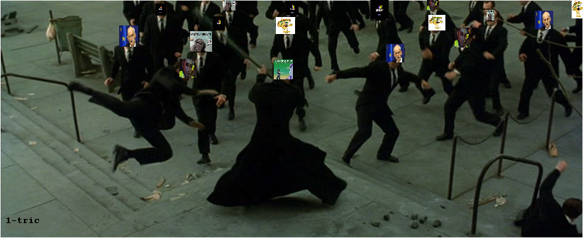 Fighting to get to Front everyday