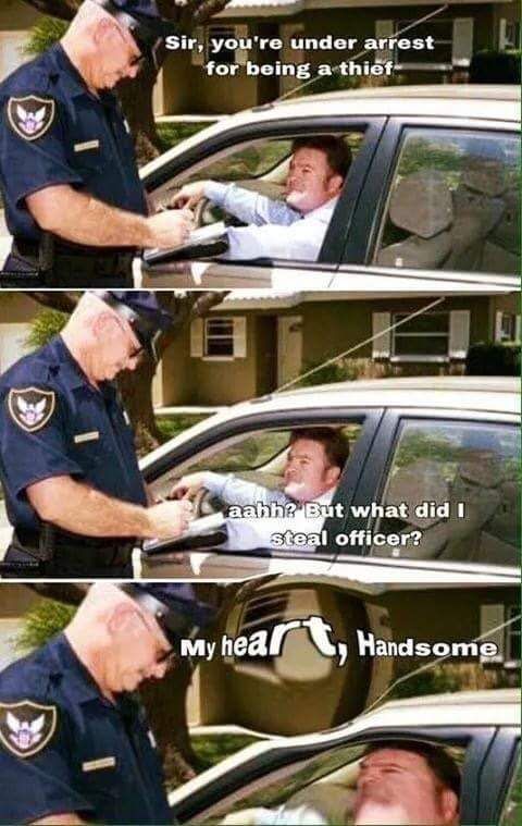 You stole it