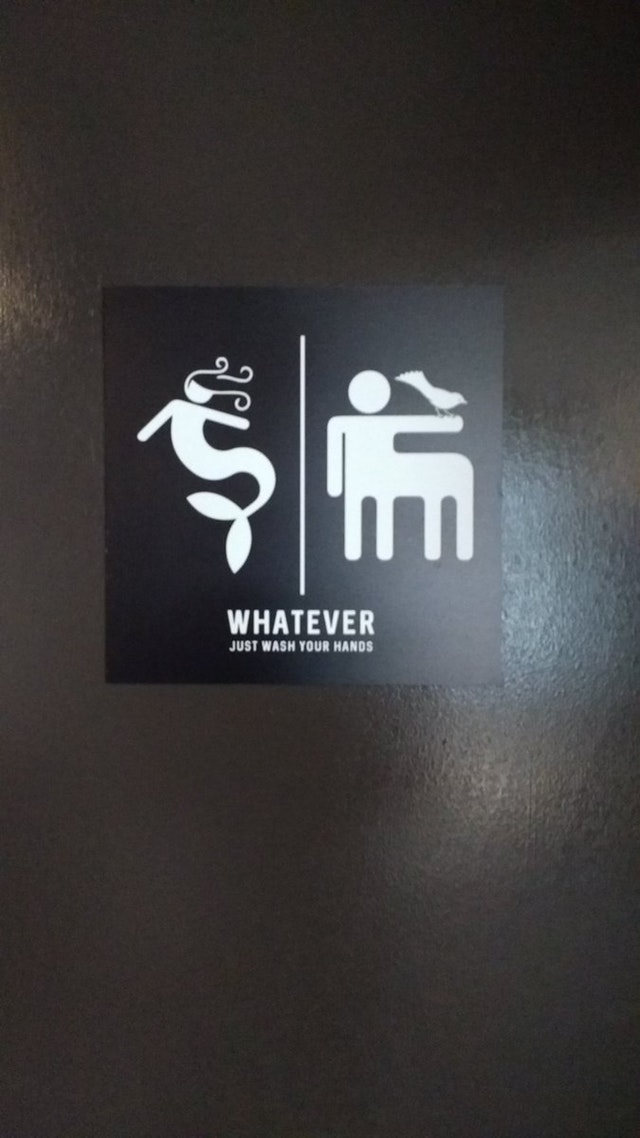 Favorite Bathroom Sign