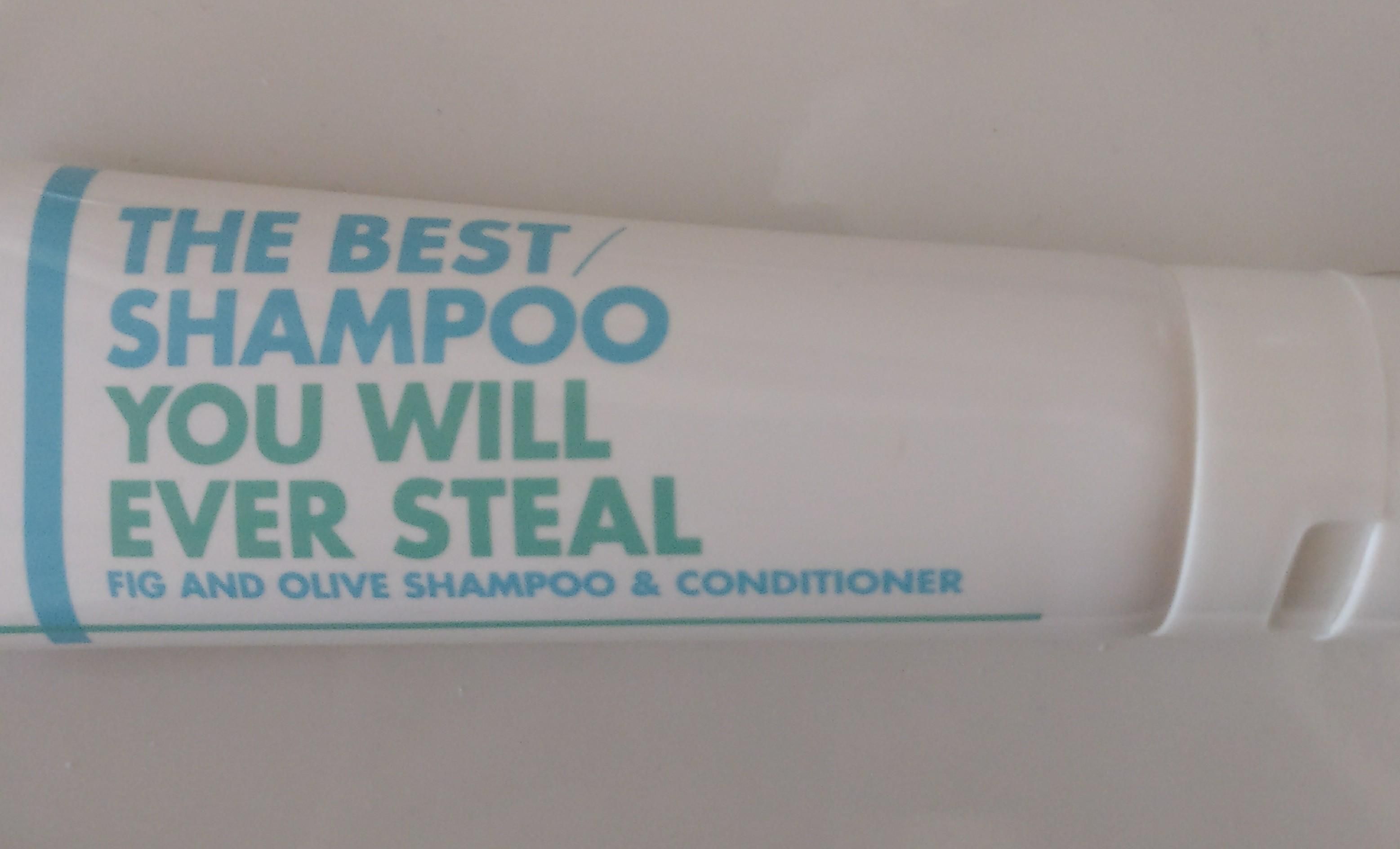 The shampoo at my hotel knows what's up.