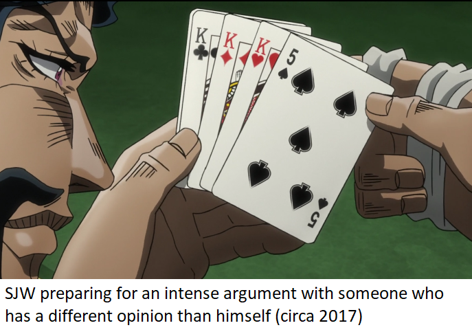 They always be playing that card