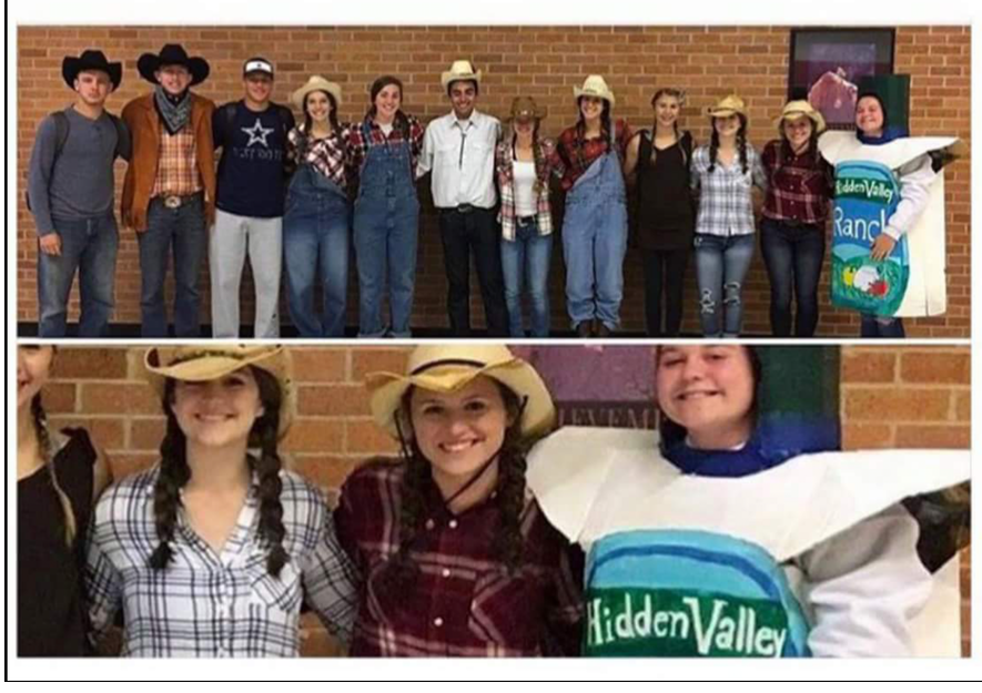 Today was ranch day at the high school.