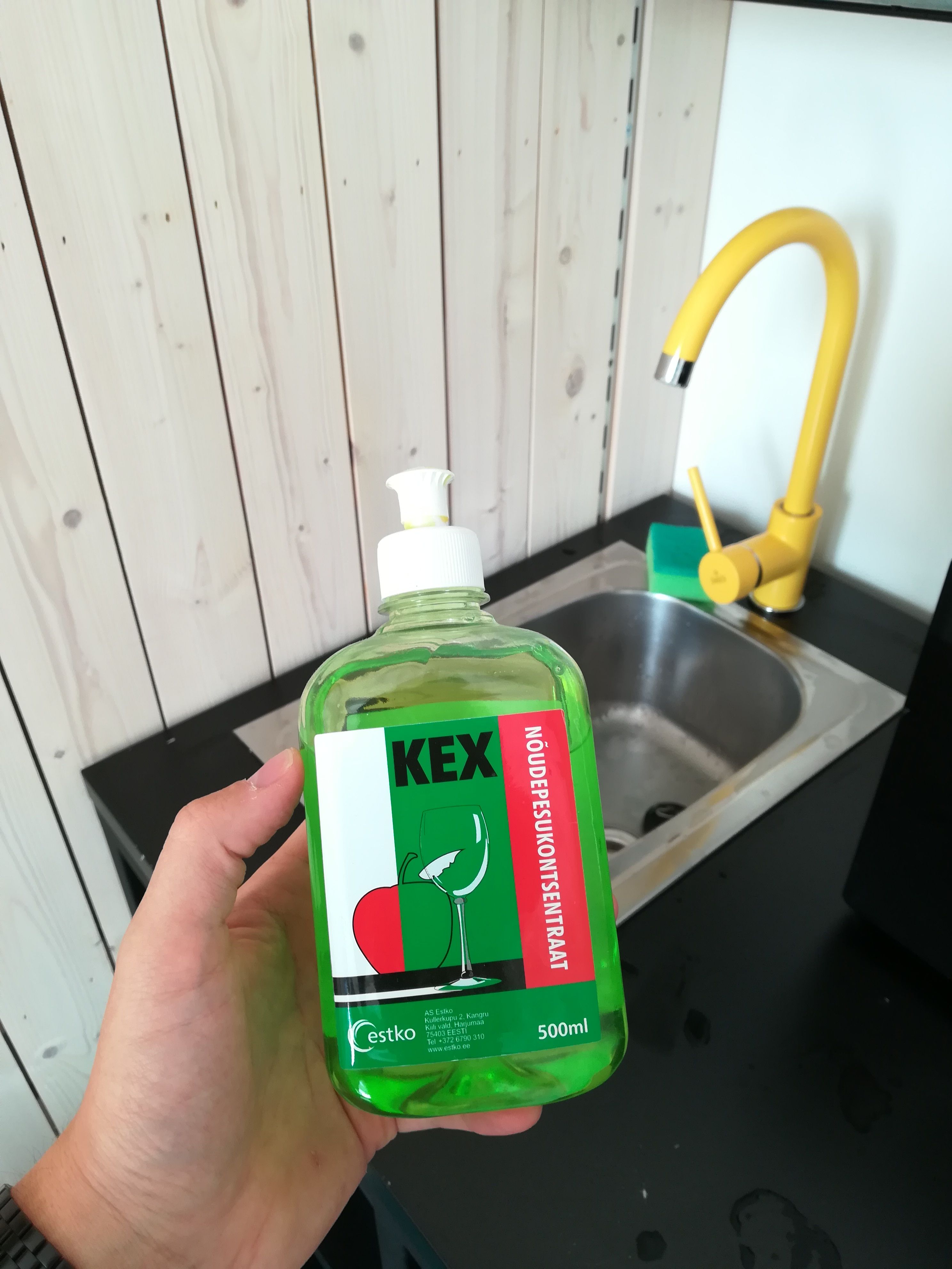 Dishwasing liquid for many keks