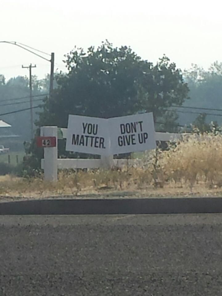 You are matter, but you don't.