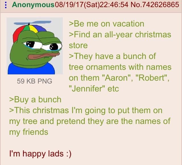 Anon makes some friends