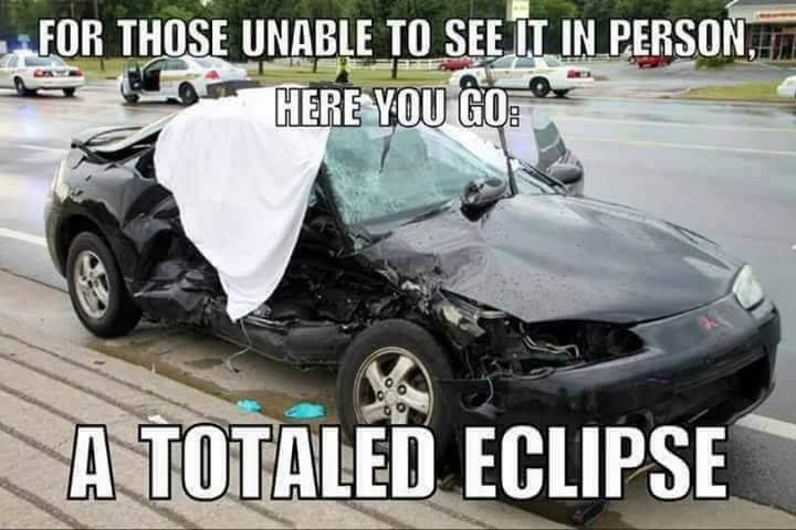 Picture of totaled eclipse if you can't see one tomorrow