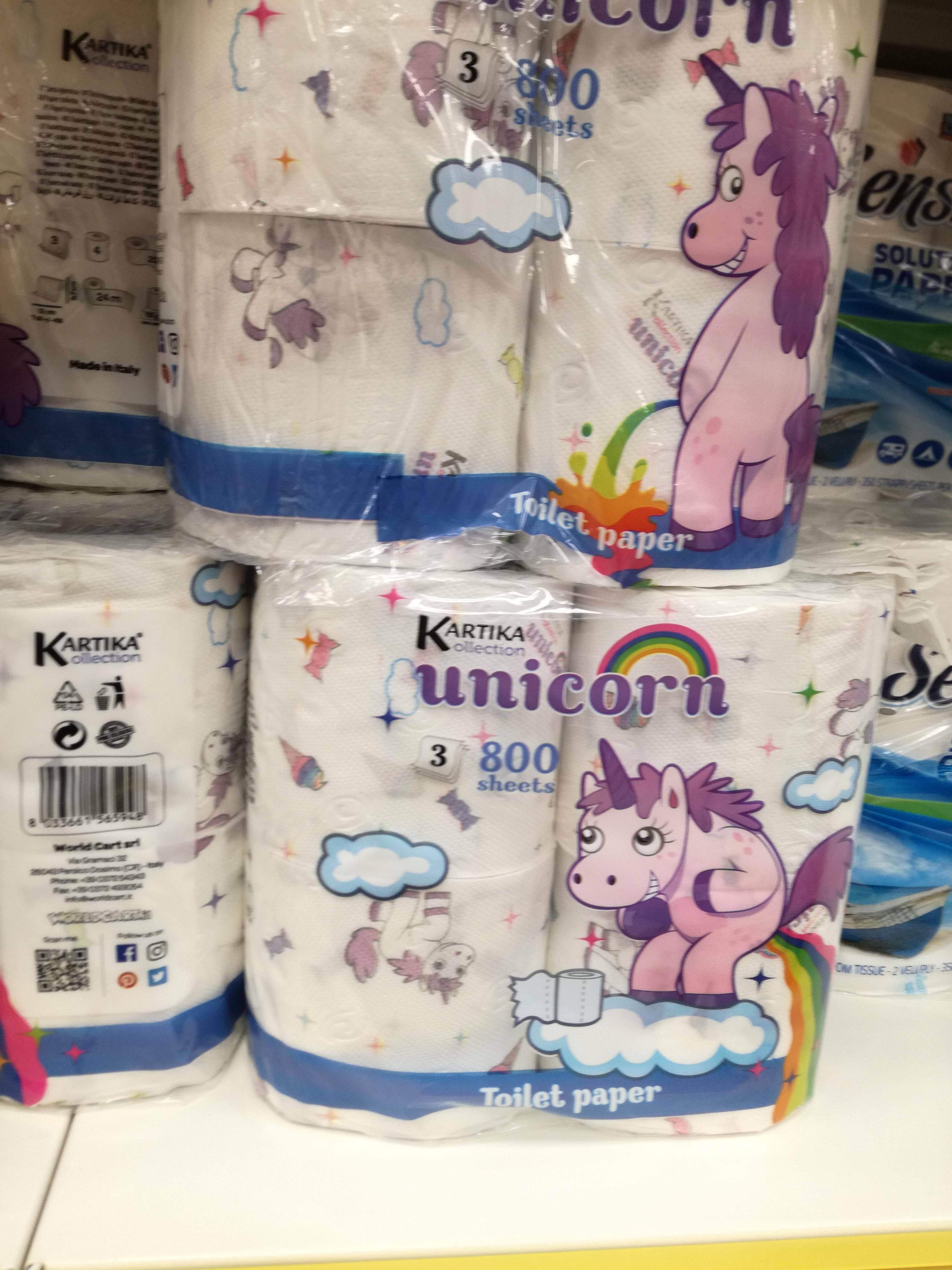 I found this weird toilet paper at the local store yesterday.....