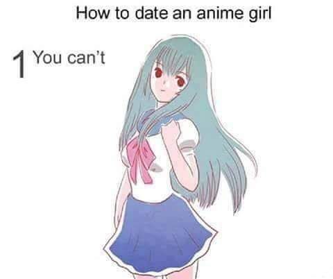 Anime is not real