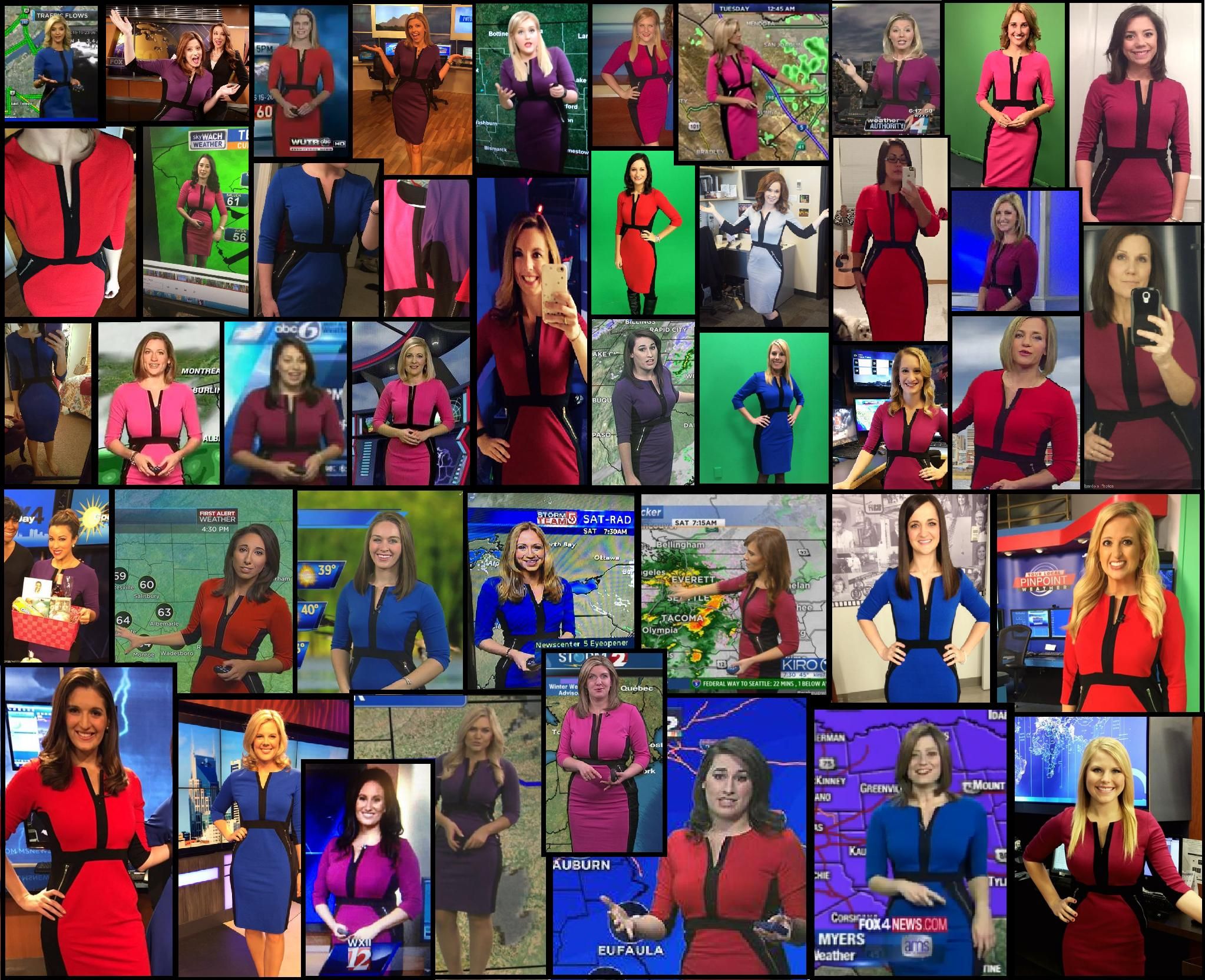 This is what happens when you post a link to a $23 dress on Amazon to a female meteorologist Facebook group.