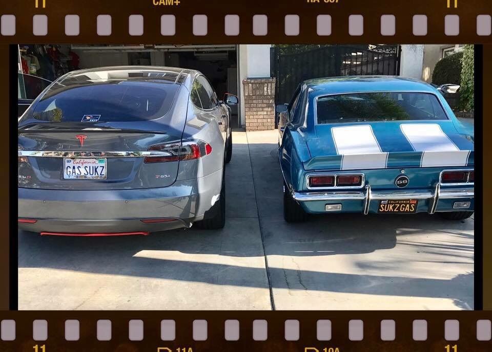 My buddy's two cars...