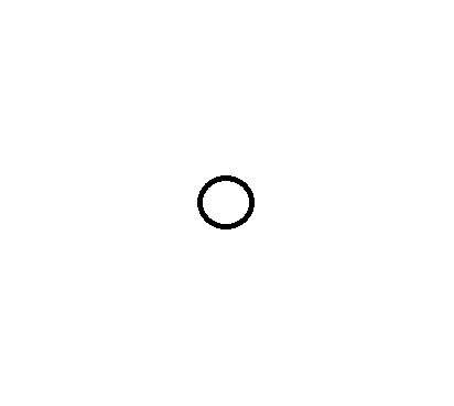 if you stare at this dot for 10 seconds your brain will spasm and get confused as the dot appears to be red