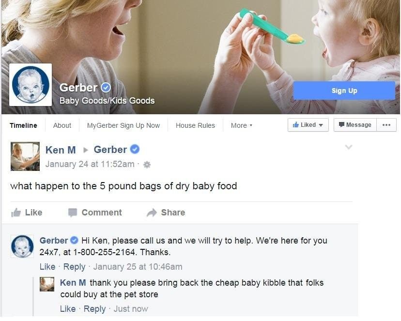 Baby food