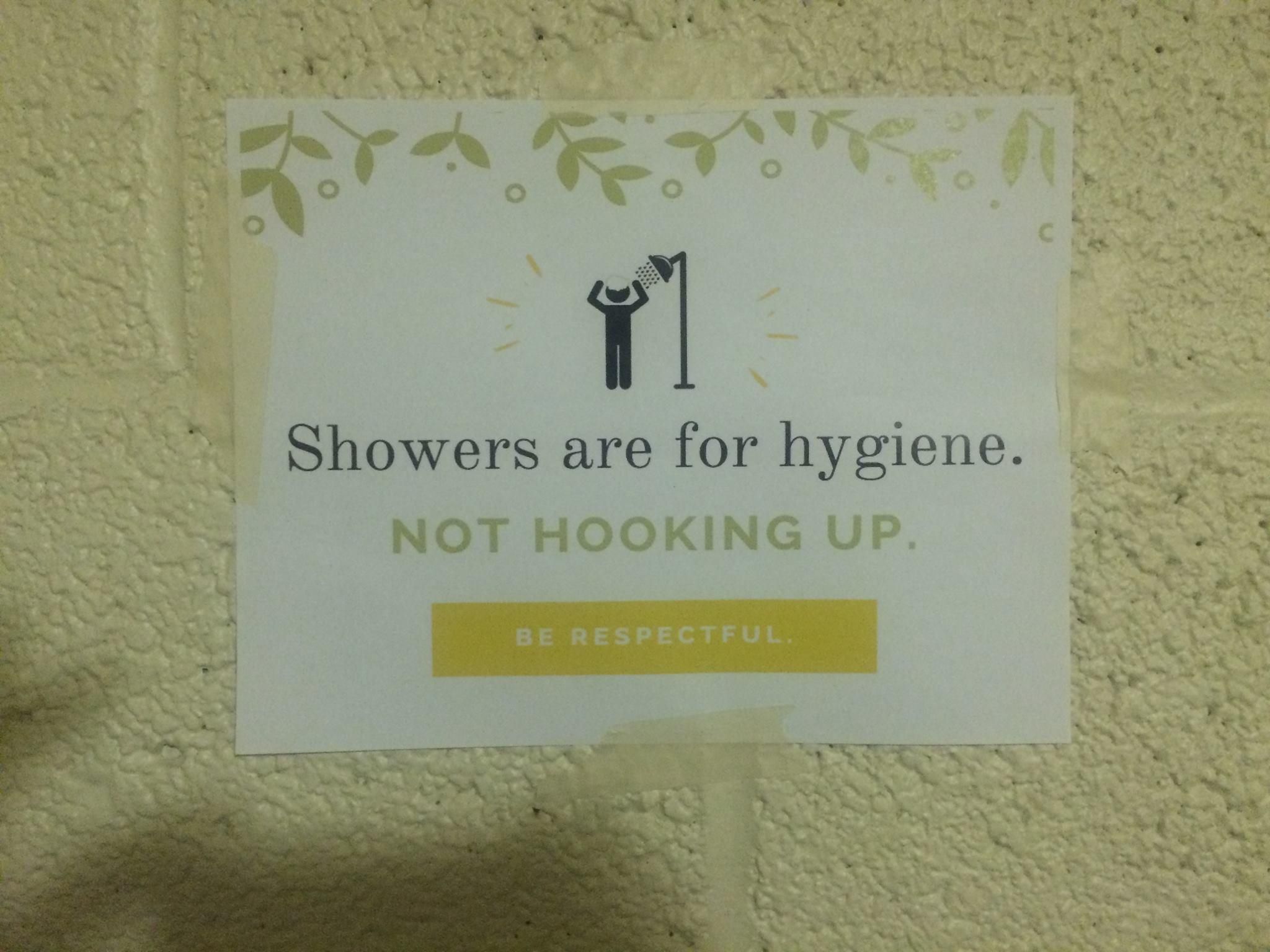 Found in the Co-Ed dorms at Ohio University...