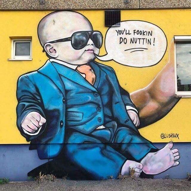 Mural of Conor McGregor Jr