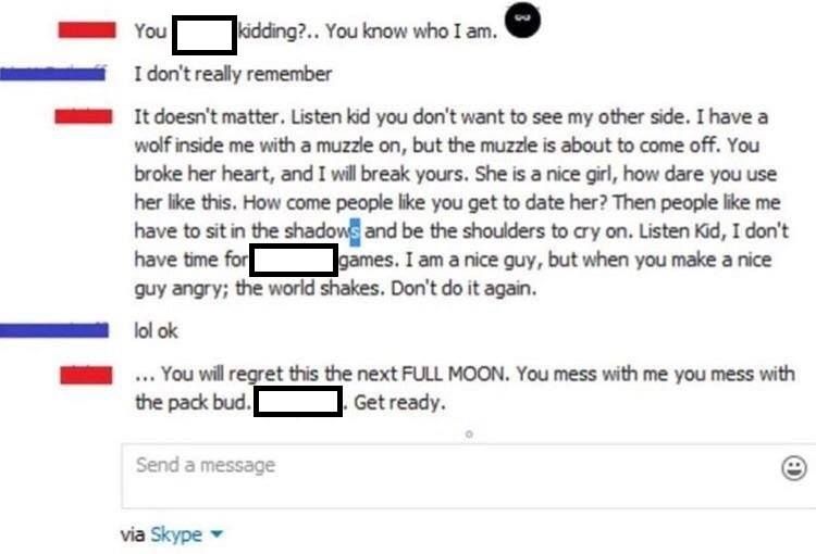 when you make a nice guy angry the world shakes