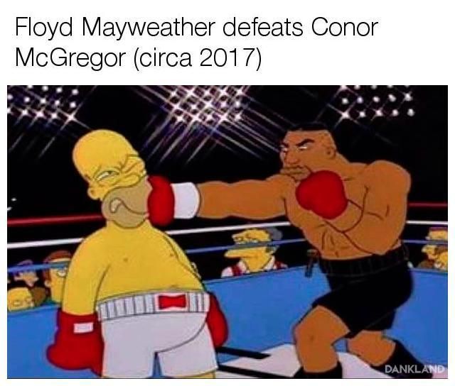 They predicted this shitty fight too