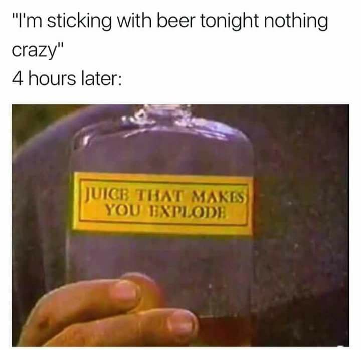 a cold one
