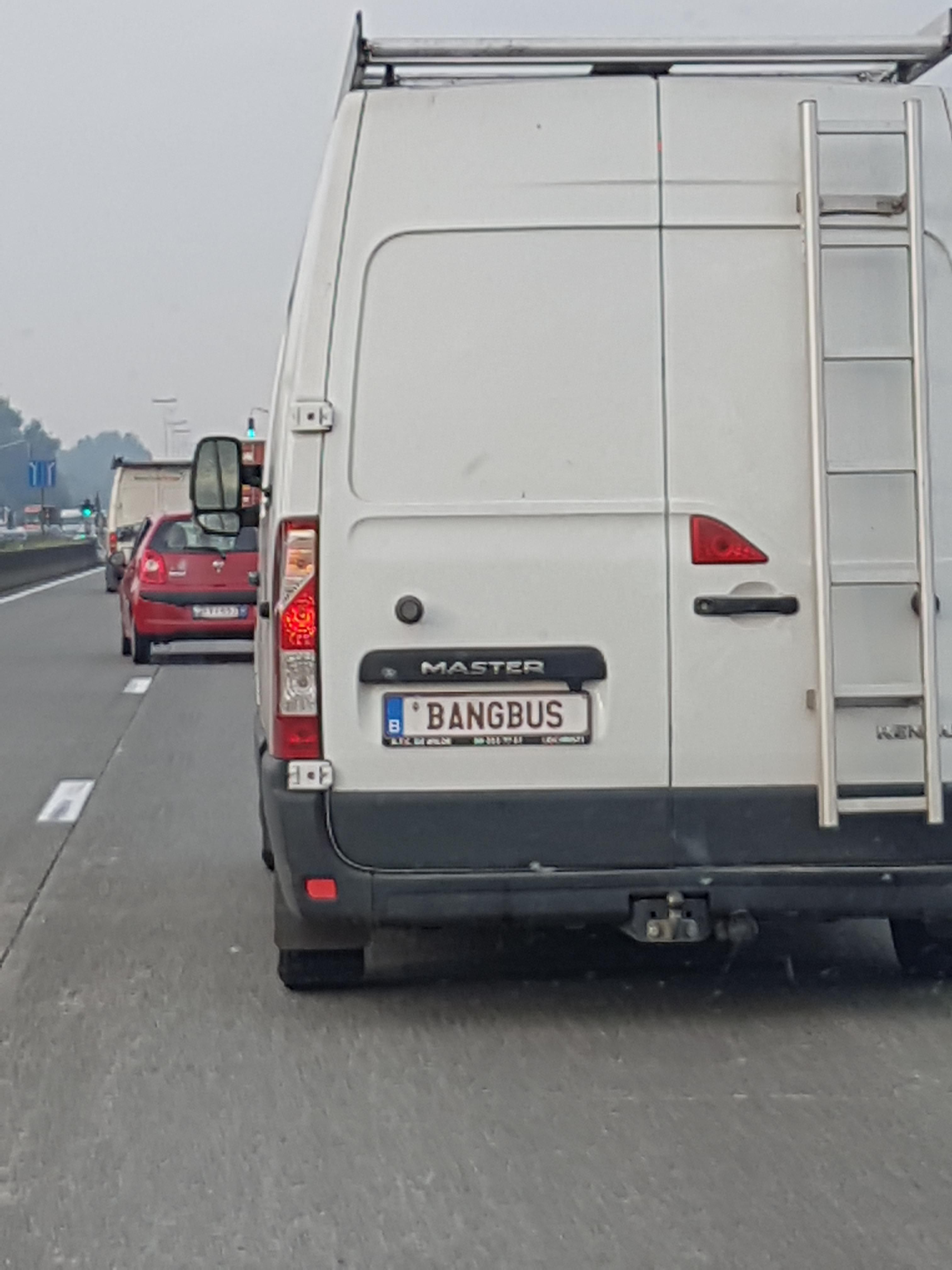 In Belgium you can get custom license plates...
