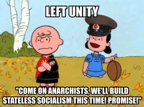 Liberals and anarchists get the bullet, too