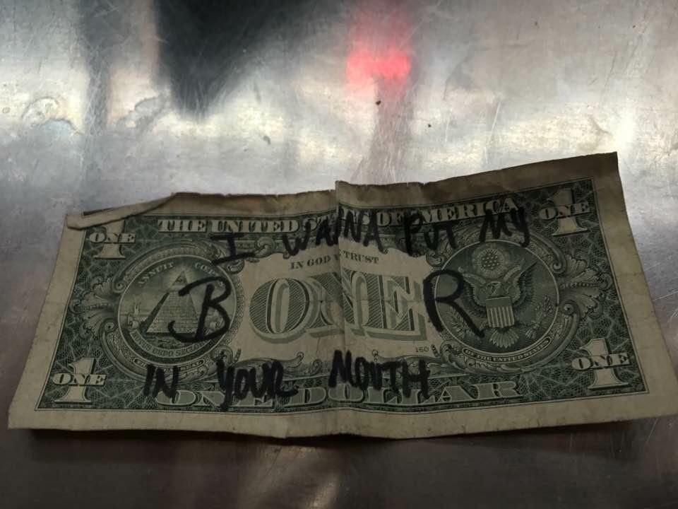 Friends sister received this tip today...