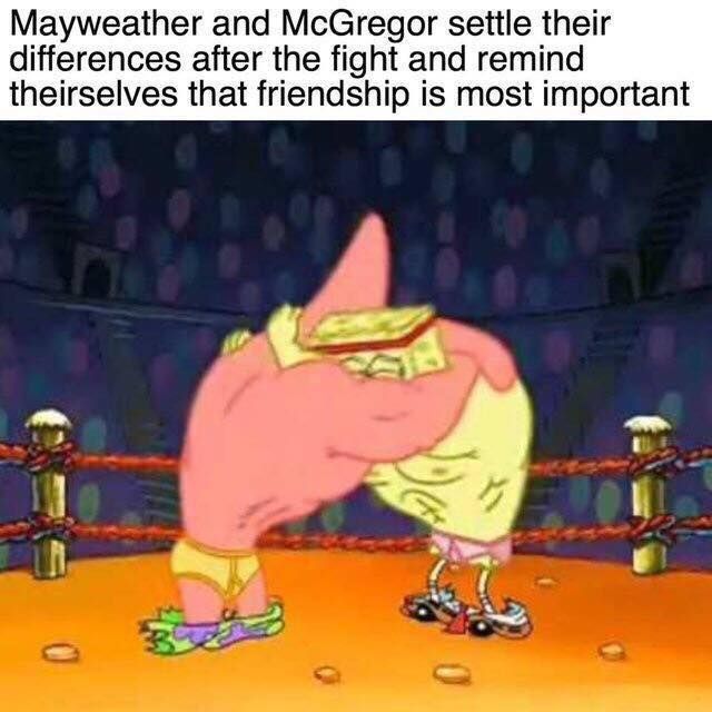 Hundreds of millions of dollars improve mood I suppose