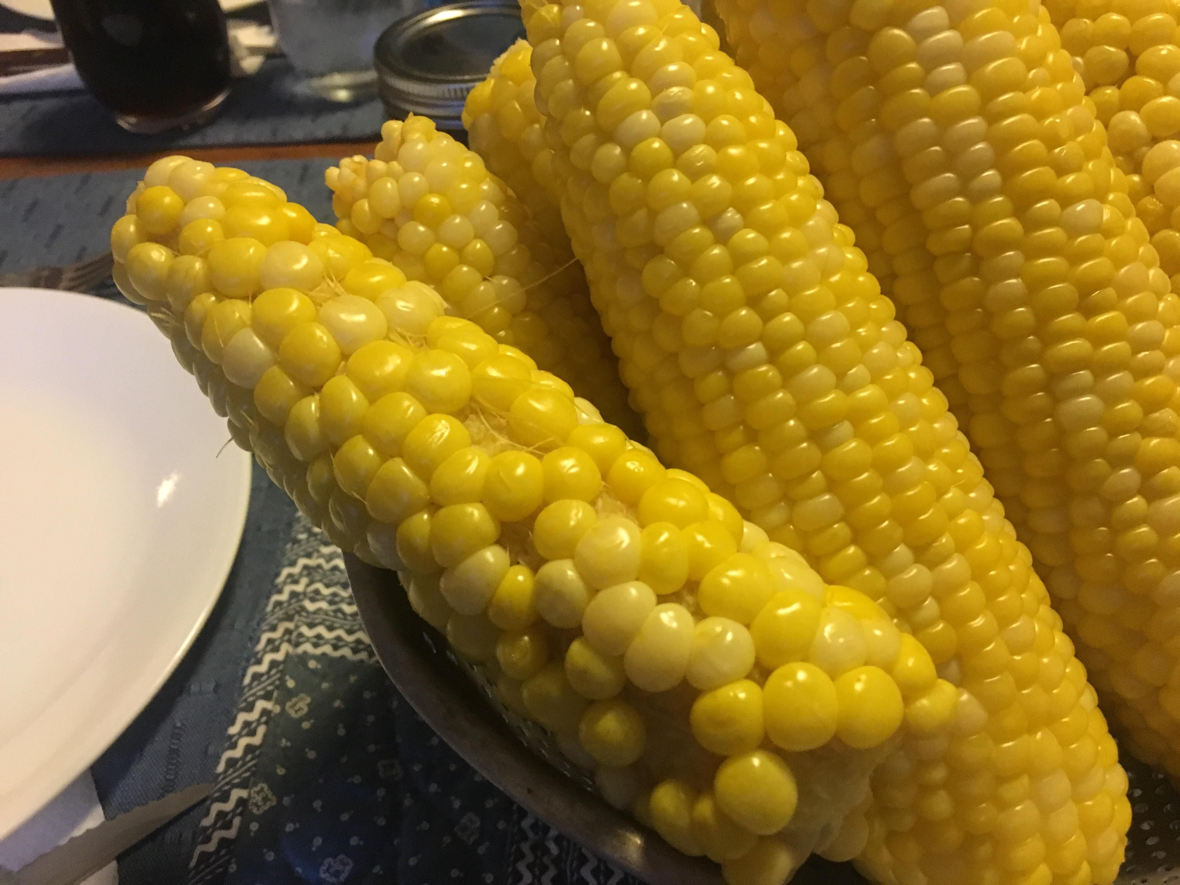 Found the British corn.