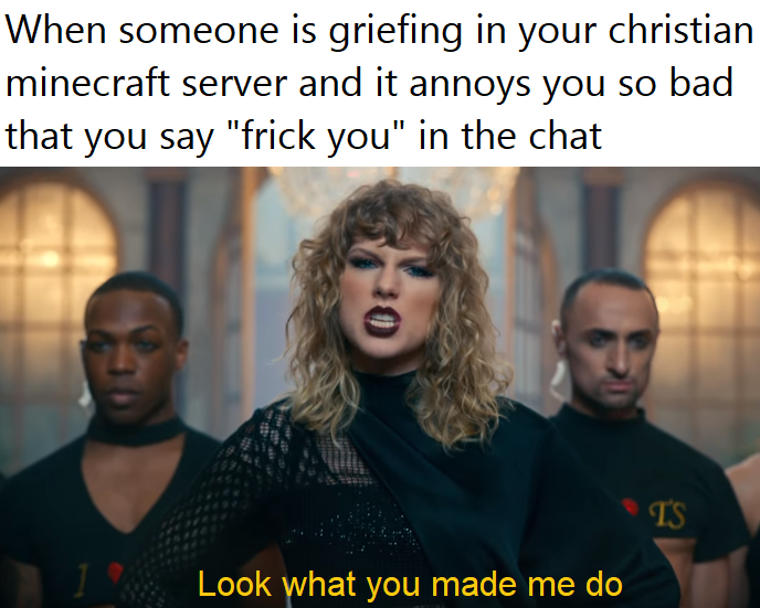 No swearing.