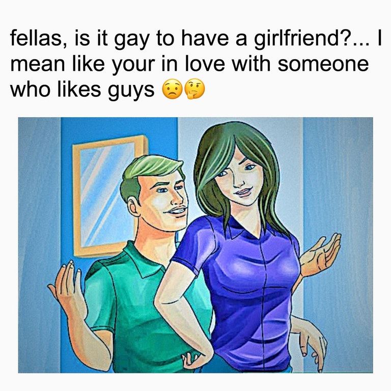 I S I T G A Y ? ? ?