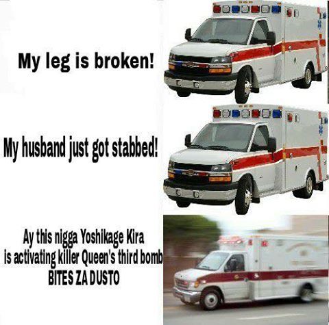 ゴゴゴゴStando: Ambulance! ゴゴゴゴ