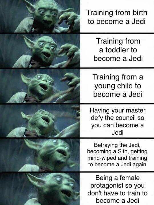 The path of the Jedi
