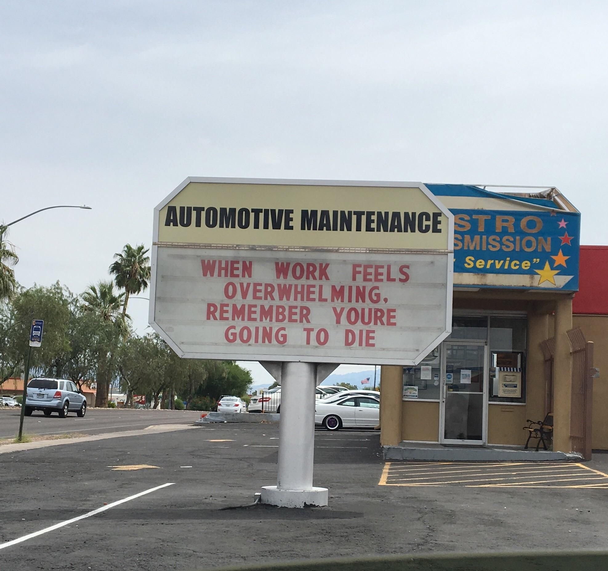 My local auto shop doles out a harsh truth.
