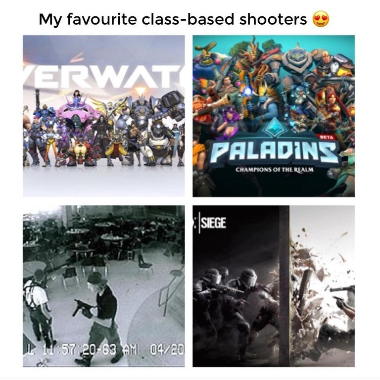 Class based hero shooter