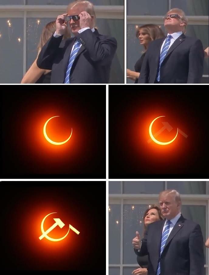 Donald destroys the sun
